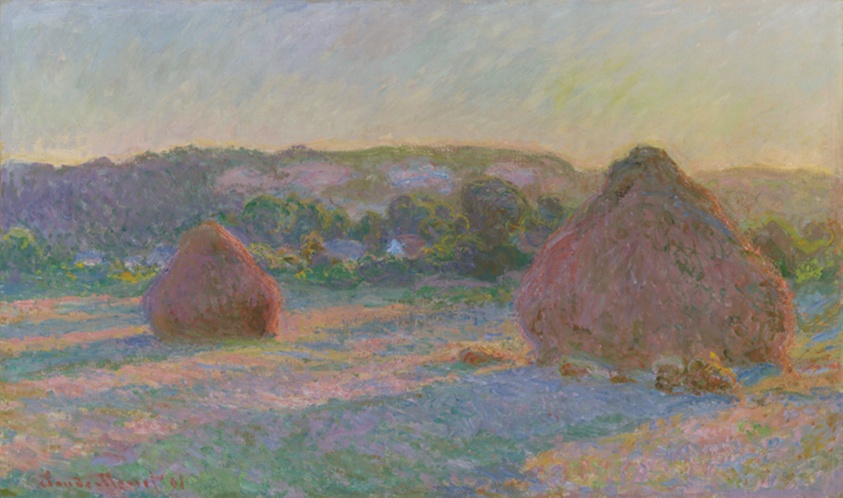 Claude Monet Stacks of Wheat, End of Summer