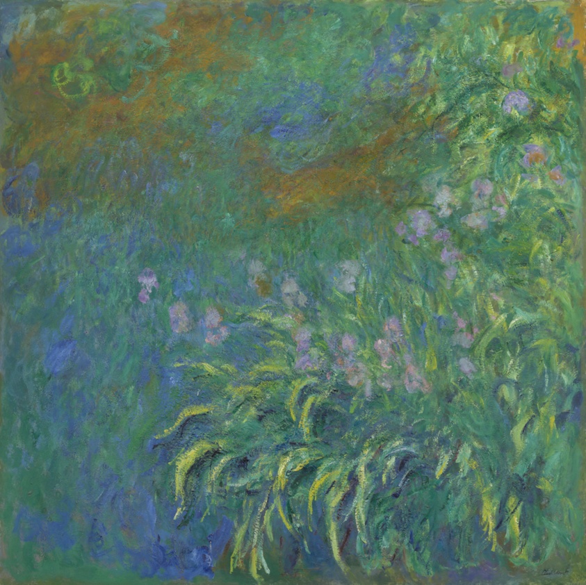 Claude Monet Irises