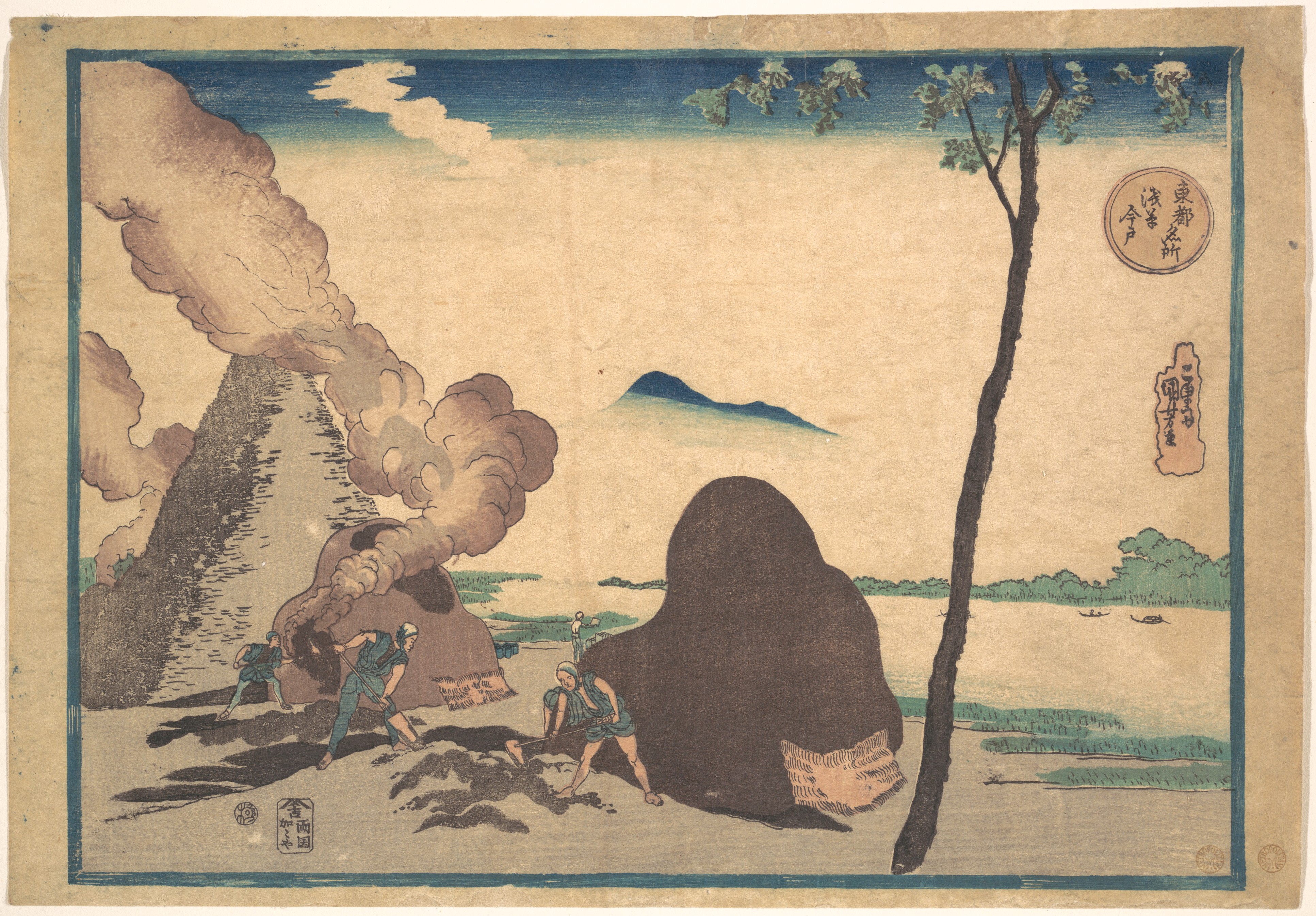 Utagawa Kuniyoshi Asakusa Imado