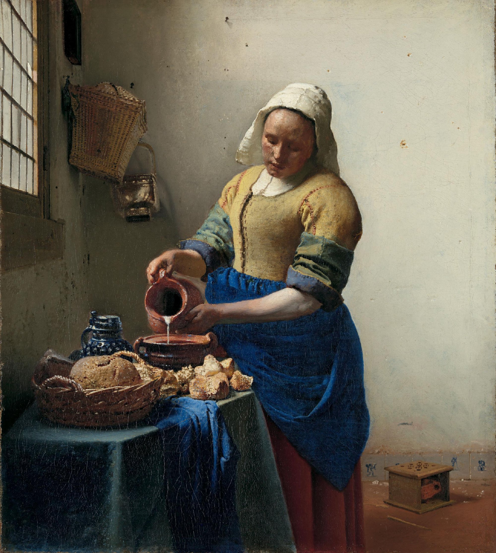 Johannes Vermeer The Milkmaid
